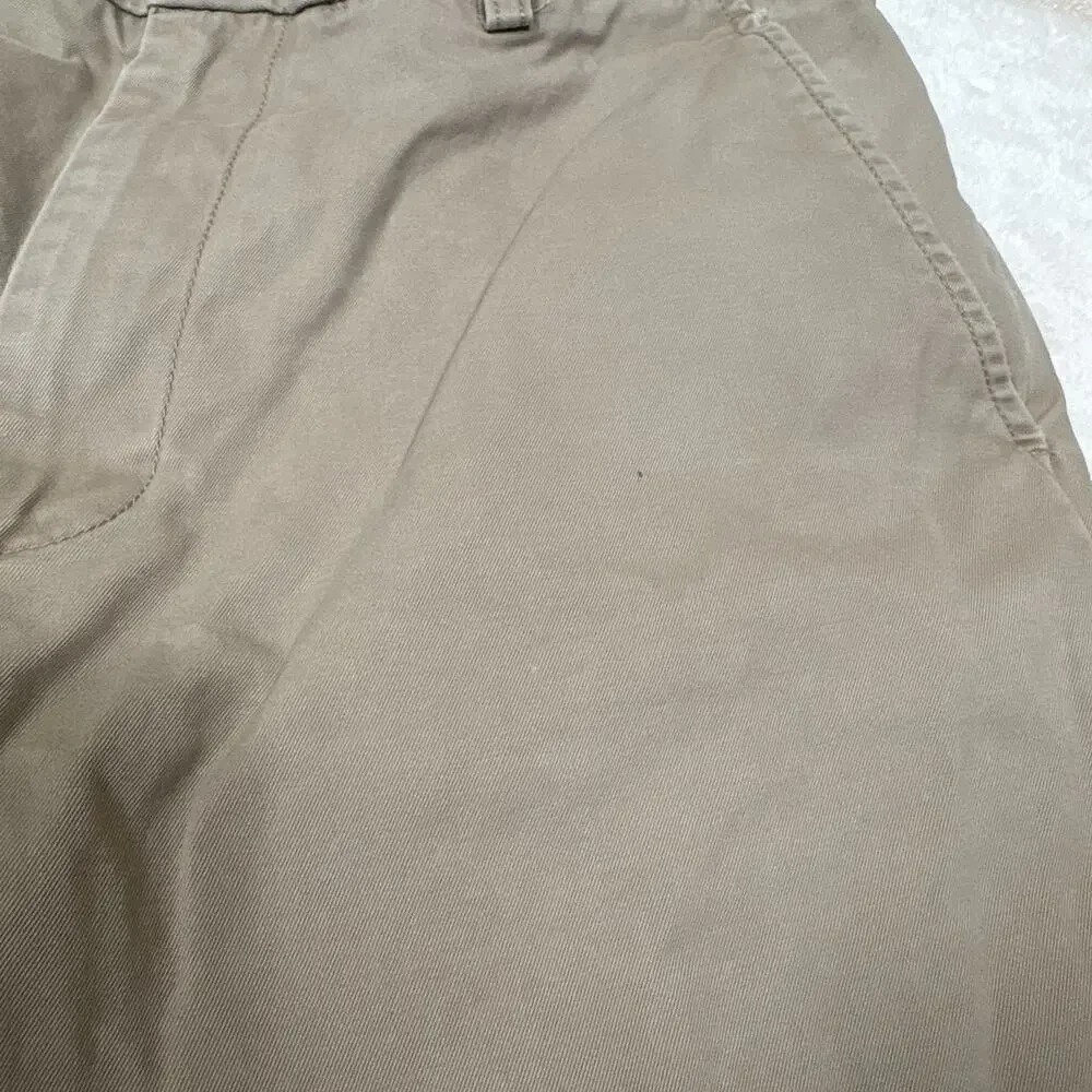 Banana Republic Mens Khaki Chino Pants Classic Fit Cotton Dawson Fit Relaxed